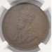 AUSTRALIA 1925 .  ONE 1 PENNY . FULL CENTRE DIAMOND